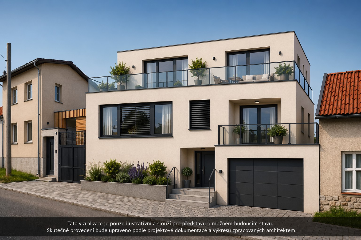 Úvaly 1 — vizualizace